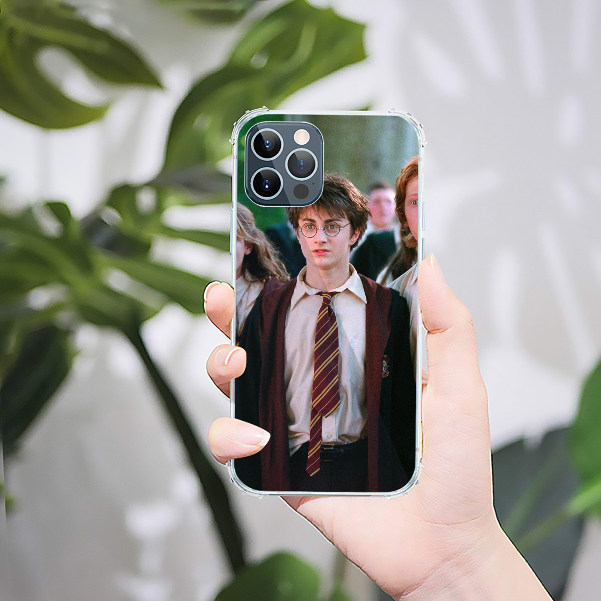 （画像用） Harry Potter ハリー・ポッターシリーズ 【iPhone 12シリーズ対応】透明スマホケース（クリアソフトケース）
